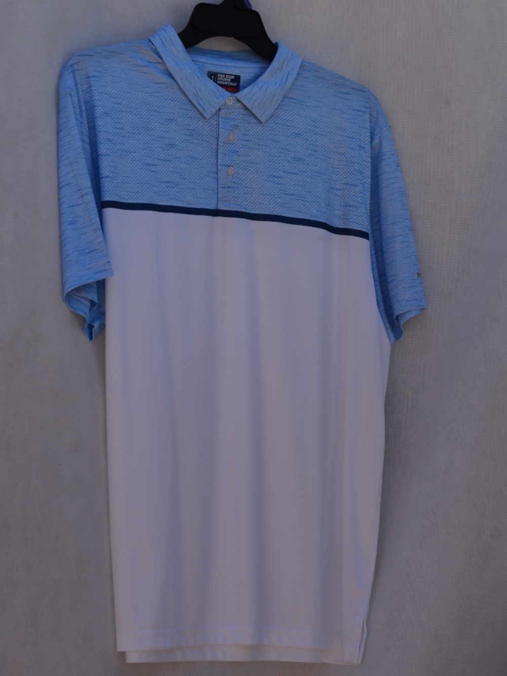 PGA TOUR COURSE ESSENTIALS GOLF SHIRT MENS SZ 2XL NWT
